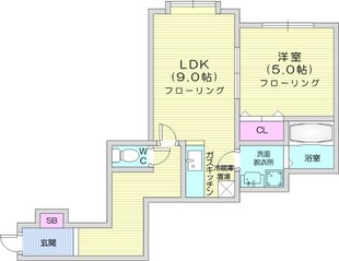 レイディアンスの物件間取画像